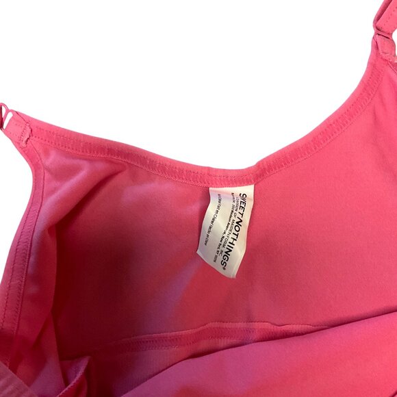 Sweet Nothings Womens Firm Control Tummy Toning Tank Top Medium Pink slimming - Picture 6 of 8